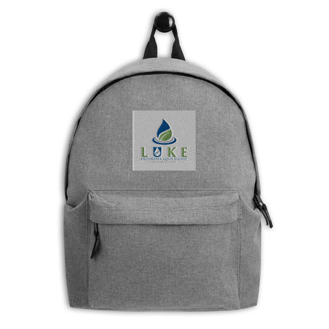 Luke Outdoors Aqua Supply Embroidered Backpack